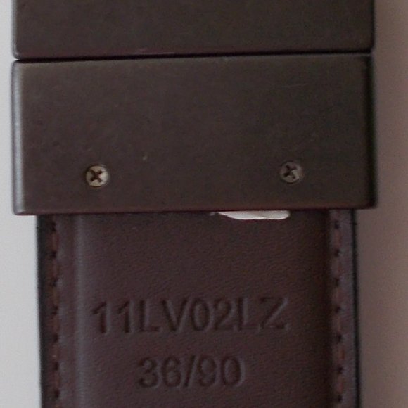 Levi's Men's Reversible 36/90 Black/Brown Ratchet Belt EUC - Picture 5 of 12